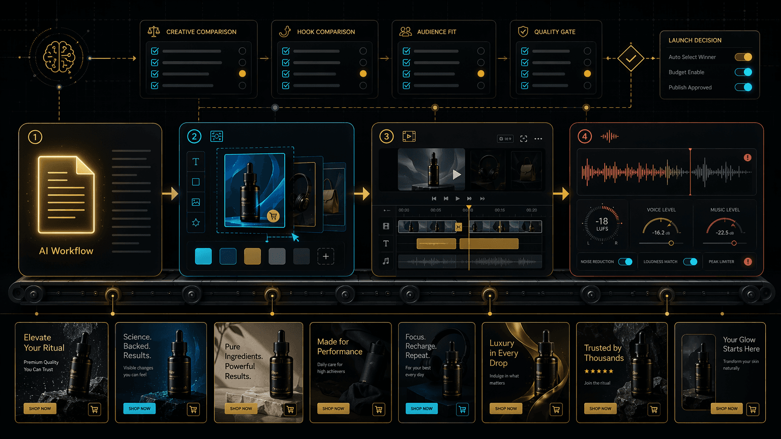 AI creative workflow for ecommerce ads: the 2026 playbook