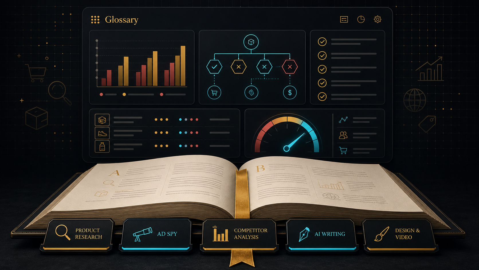 Product research glossary: 30 terms every beginner needs summary
